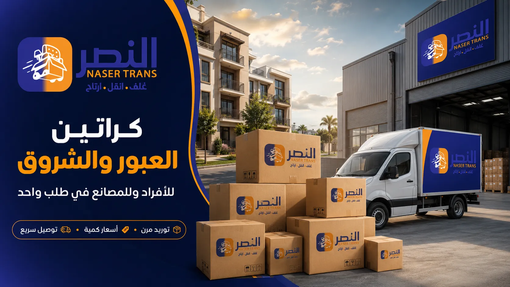 كراتين العبور والشروق بكل المقاسات بيع وتوصيل بأسعار الجملة للأفراد والمصانع من شركة النصر