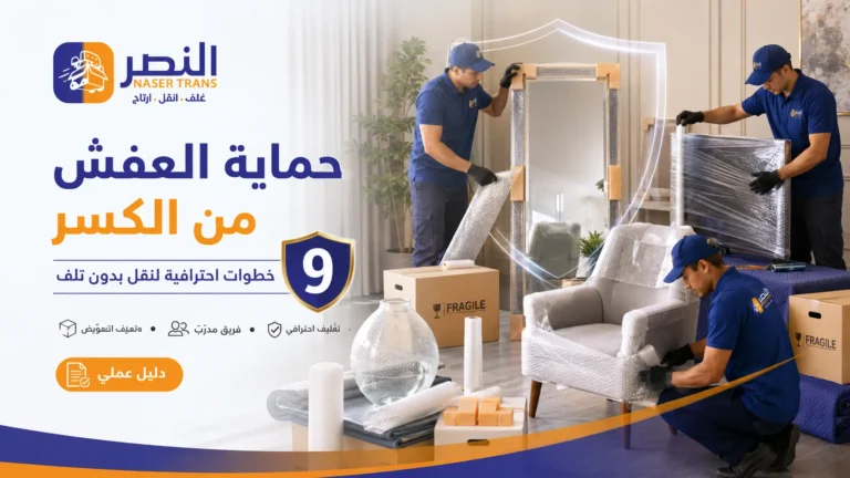 حماية العفش من الكسر 9 خطوات احترافية تمنع تلف العفش 2026