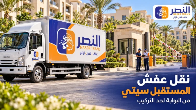 نقل عفش المستقبل سيتي 2026 من 1,200 جنيه ومعاينة مجانية